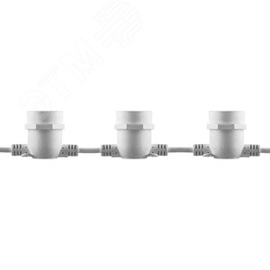 Гирлянда Белт-Лайт 13 м 20 патронов Е27 IP65 белый комплект