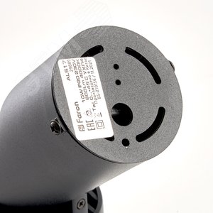 Светильник светодиодный ДПО-10w 4000К,800Лм,наклонный черный (AL517) 5