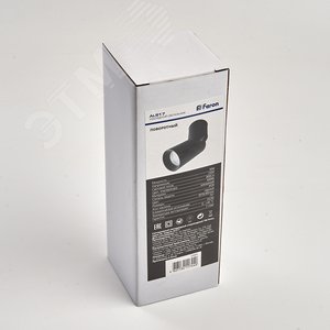 Светильник светодиодный ДПО-10w 4000К,800Лм,наклонный черный (AL517) 7