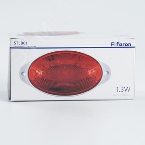 Строб 1.3w красный IP54 - фото 3