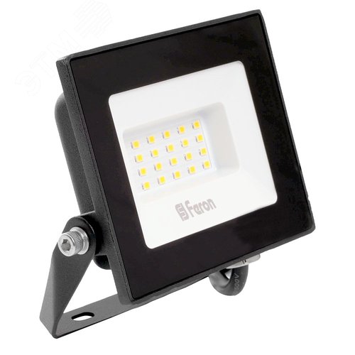 Прожектор светодиодный ДО-30w 6400К 2400 Лм IP65 черный - фото 2