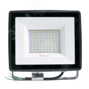 Прожектор светодиодный ДО-100w 6400К 9500 Лм IP65 черный - фото 3