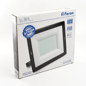 Прожектор светодиодный ДО-150w 6400К 14250 Лм IP65 черный - фото 5