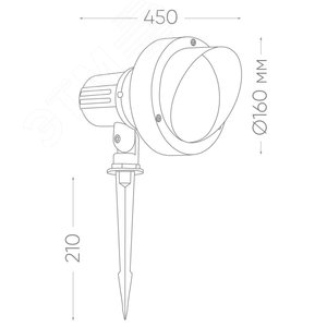 Светильник светодиодный тротуарный ДТУ-12w RGB IP65 - фото 4
