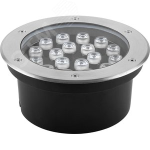 Светильник светодиодный тротуарный ДВУ-18w 2700К IP67 круг