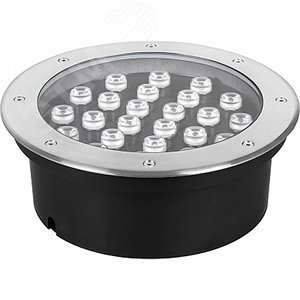 Светильник светодиодный тротуарный ДВУ-24w 6400К IP67 круг