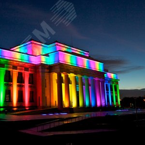 Прожектор светодиодный ДО-12w RGB IP65 4