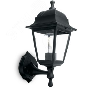 Светильник НБУ-04-60-001 вверх Е27 IP44 черный - Feron