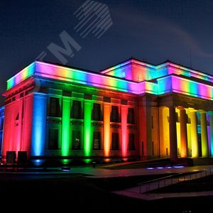 Светильник светодиодный ДБУ-18w 24в RGB IP65 с DMX линейный - фото 3
