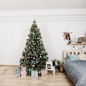 Гирлянда линейная LED синий 6 м с контроллером 6