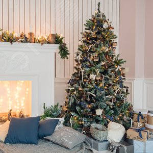 Гирлянда линейная LED 2700K 10 м с контроллером 6