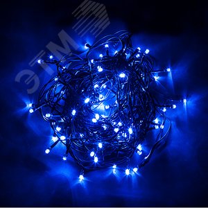 Гирлянда линейная LED синий 10 м с контроллером 3
