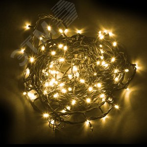 Гирлянда линейная LED желтый 20 м с контроллером - фото 3