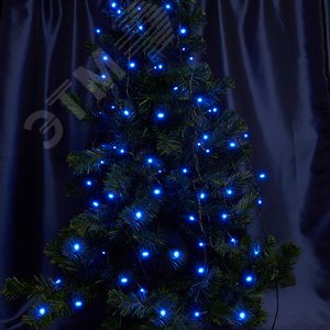Гирлянда линейная LED синий 60 м IP44