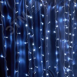 Гирлянда Занавес LED 5000К 1.5х1.5 м IP44
