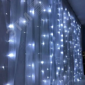 Гирлянда Занавес LED 5000К 1.5х1.5 м IP44 5