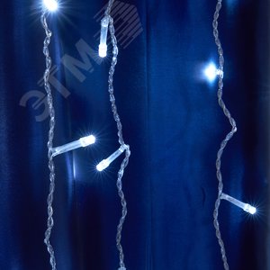 Гирлянда Занавес LED 5000К эффект стробов 3х2 м IP44 2