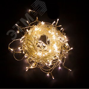 Гирлянда бахрома LED 2700К с эффектом стробов 4.5 м IP44 - фото 3