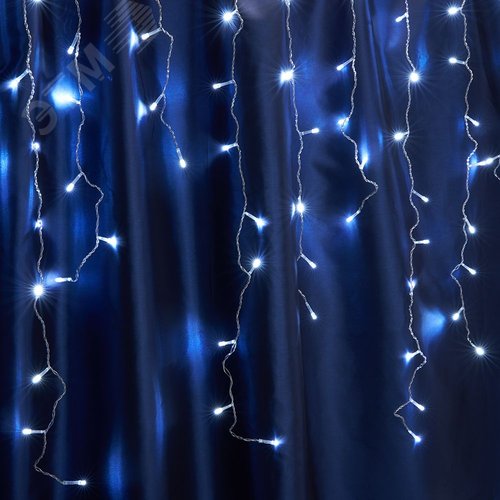 Гирлянда бахрома LED 5000К с эффектом стробов 4.5 м IP44 - Feron