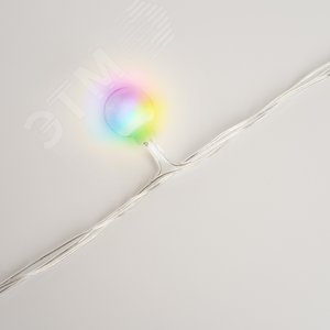 Гирлянда Шарики LED мульти 10м (CL65) - фото 4