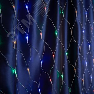 Гирлянда Сеть LED мульти 1.5х1.5 м - Feron