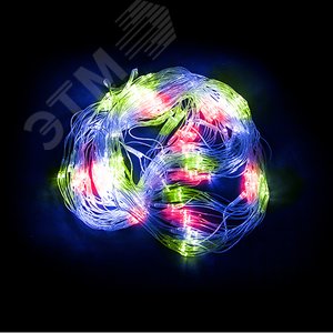 Гирлянда Сеть LED мульти 1.5х1.5 м - фото 3