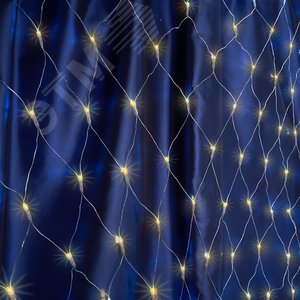 Гирлянда Сеть 160LED 2700К 1.5х1.5 м - Feron