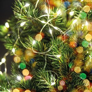 Гирлянда линейная LED 5000К 2м от батареек (CL570) 3