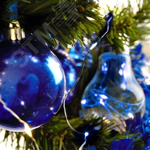 Гирлянда Лампочки LED 5000К 10 подвесов 3м от батареек 2