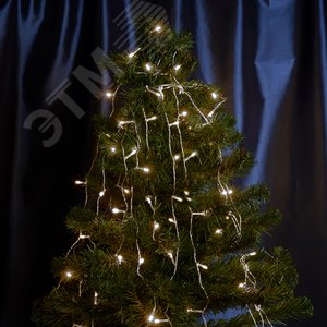 Гирлянда на елку LED 5000K 7 веток 2 м