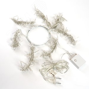 Гирлянда на елку LED 5000K 7 веток 2 м 3