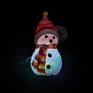 Световая фигура Снеговик LED RGB от батареек (LT131) - Feron