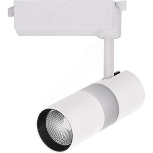 Светильник трековый однофазный AL108, 12+5W, 1080 Lm, 35 градусов, белый, 4000К и подсветка зеленая | 32455 | FERON
