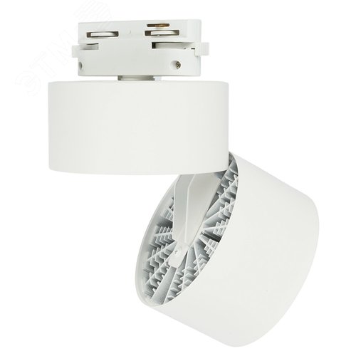 Светильник светодиодный трековый на шинопровод ДПО-25w 4000К 2250Лм белый 3