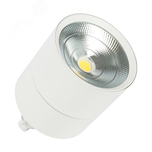 Светильник светодиодный трековый на шинопровод ДПО-25w 4000К 2250Лм белый 4