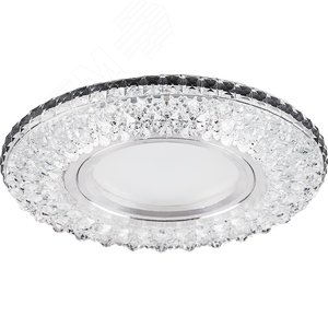 Светильник точечный потолочный встраиваемый CD940 15LED*2835SMD RGB, MR16 50W G5.3, прозрачный | 32541 | FERON