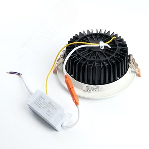 Светильник светодиодный ДВО-20w 4000К 1800Лм 60 градусов белый 4