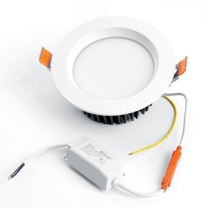 Светильник светодиодный ДВО-12w 4000К 1080Лм белый 2