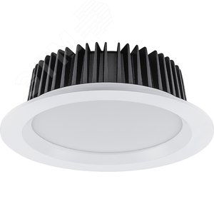 Светильник светодиодный ДВО-30w 4000К 2700Лм белый