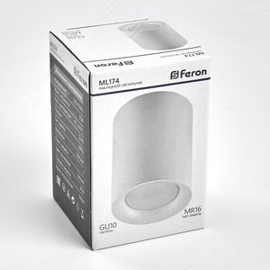 Светильник ДПО GU10 без лампы белый 5