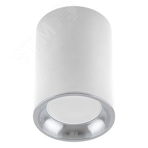 Светильник ДПО GU10 без лампы белый хром