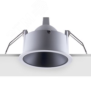 Светильник точечный потолочный DL2832 MR16 50W GU5.3 "круг", алюминий, белый, черный | 32648 | FERON 2