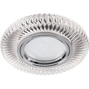 Светильник точечный потолочный встраиваемый CD988 15LED*2835SMD 4000K, MR16 50W G5.3, прозрачный | 32667 | FERON