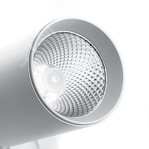 Светильник светодиодный ДВО-10w 4000К 900Лм со светодиодной подсветкой 3w наклонный белый (AL180) 5