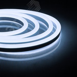 Лента светодиодная 12Вт/м 220В 6500К IP67 144LED/м LS721 неоновая - Feron