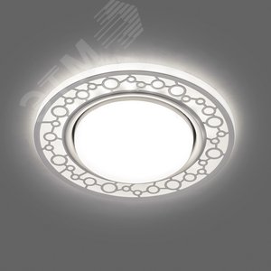 Светильник потолочный встраиваемый под лампу GX53 CD9902 20LED*2835 SMD 4000K, 15W GX53, без лампы, белый | 32938 | FERON 2
