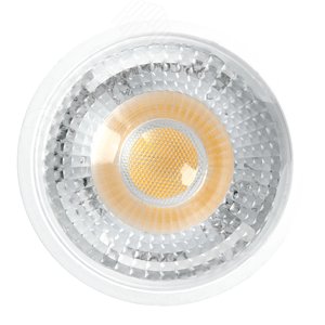 Лампа светодиодная LED 7вт 230в GU10 белый с линзой 38 град .PRO - фото 3