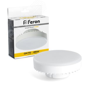 Лампа cветодиодная, (25W) 230V GX70 2700K, LB-474 | 38268 | FERON - Feron