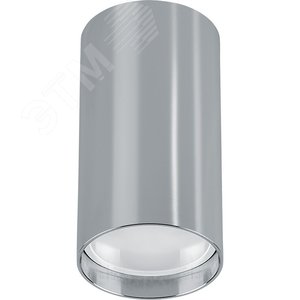 Светильник накладной потолочный под лампу, спот, ML176 MR16 20W 220V, хром | 40511 | Feron