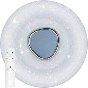 Светодиодный управляемый светильник накладной AL5320 тарелка 60W 3000К-6500K белый с кантом | 41022 | Feron 2